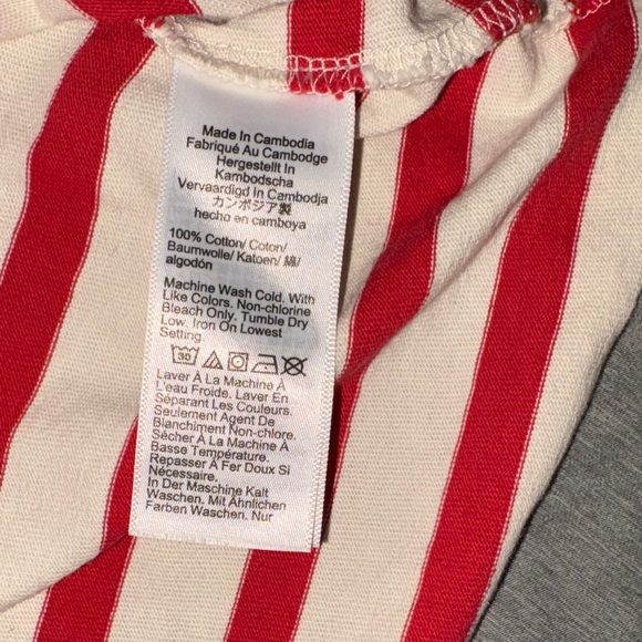 J. Crew Cropped boatneck T-shirt in mariner cotton - Picture 4 of 6